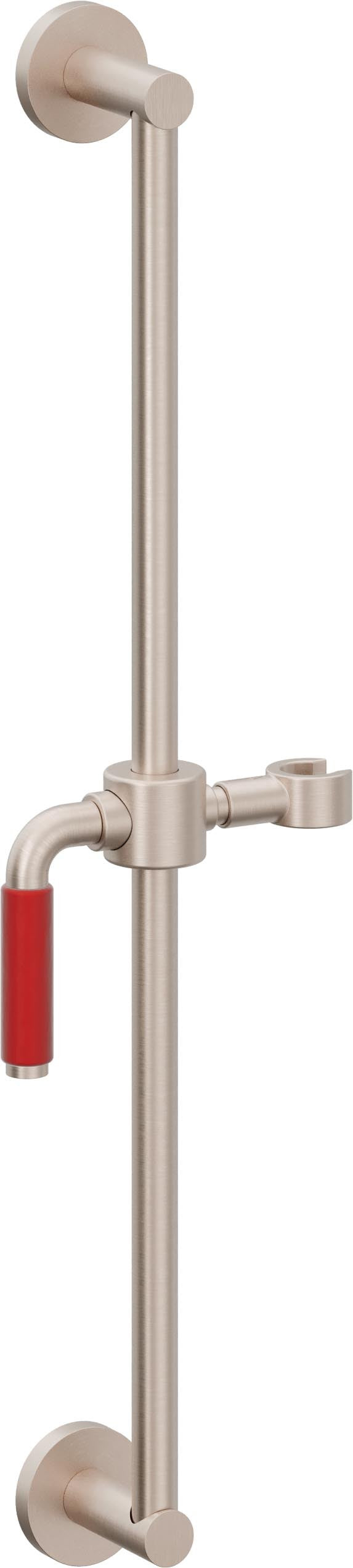 California Faucets Cayucos Barra Corrediza de Montaje en Pared - Níquel Satinado