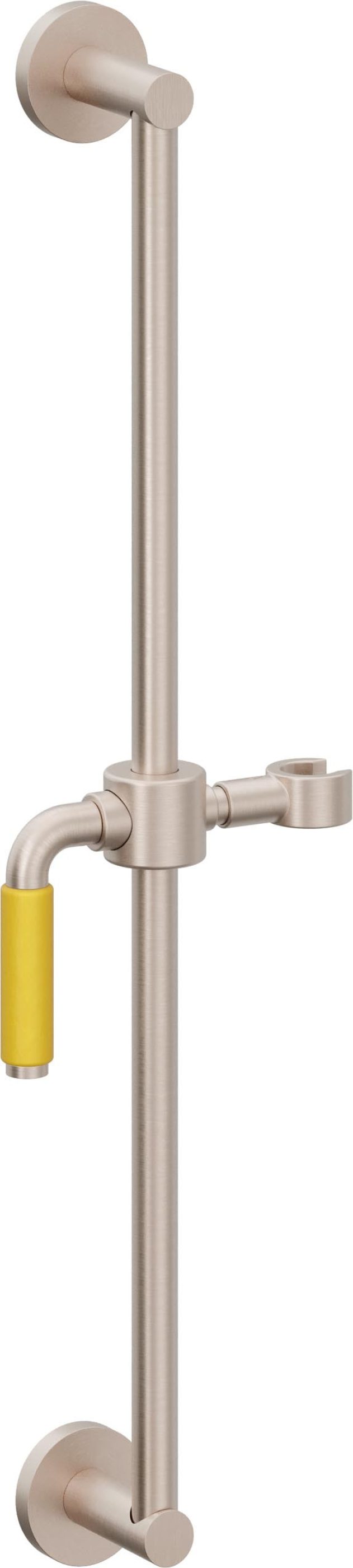 California Faucets Cayucos Barra Corrediza de Montaje en Pared - Níquel Satinado