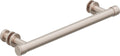 California Faucets Tiburon Barra de Toalla y Gancho para Bata de Regadera de 12" - Contemporáneo - Níquel Satinado