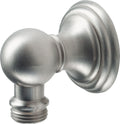 California Faucets Codo de Suministro de Pared — Serie 42 (SH-10-42) — Acabado Níquel Satinado