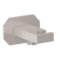California Faucets Doheny Codo de Suministro con Soporte para Regadera de Mano - Base Octagonal - Níquel Satinado