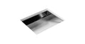 Badeloft Lavabo Bajocubierta Tipo Rampa de Acero Inoxidable ES-UB-04-M