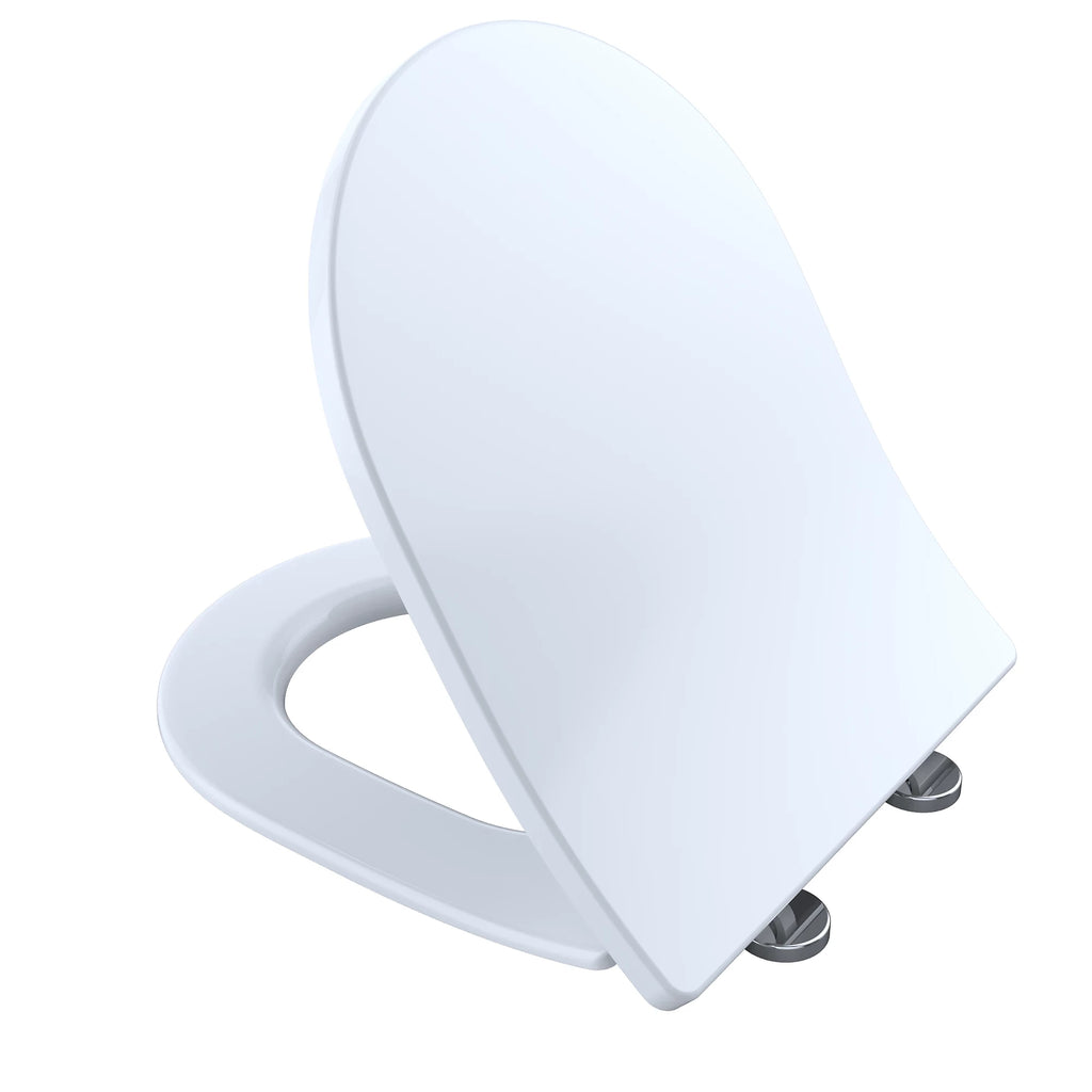 TOTO Asiento de Inodoro SoftClose® Delgado — Forma D (para RP Wall-Hung) — Algodón