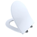 TOTO Asiento de Inodoro SoftClose® Delgado — Forma D (para RP Wall-Hung) — Algodón