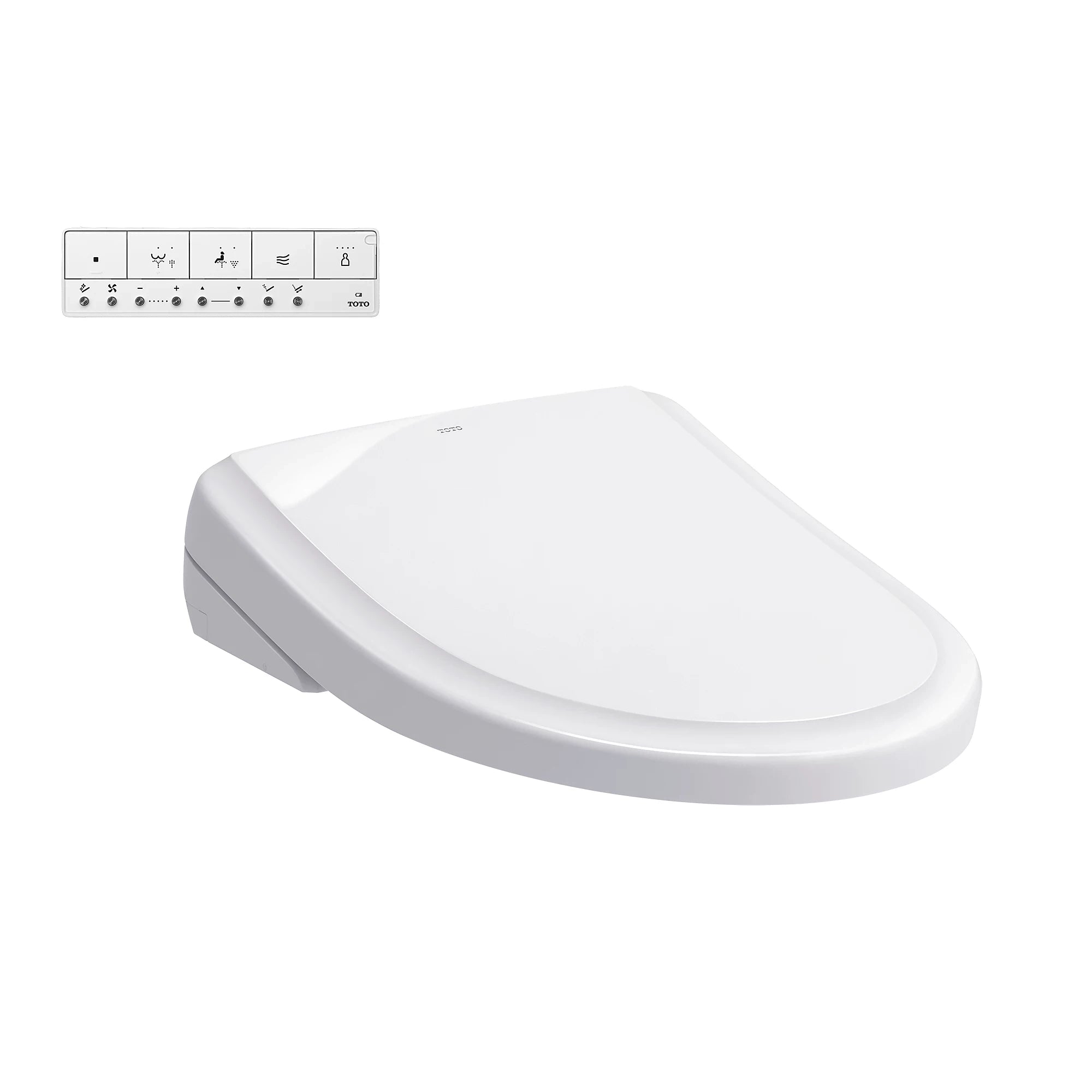 TOTO WASHLET® S7A · Asiento de Bidé Electrónico Alargado (Clásico) - Blanco
