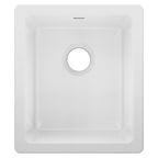 Elkay Tarja Fireclay 16-7/16" x 18-15/16" x 9-1/16" de Un Tazón de Bar Bajo Cubierta — vista de producto