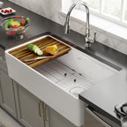 Elkay Tarja Fireclay 36" x 18-13/16" x 9-5/8" de Un Tazón Farmhouse (Kit) — vista de producto