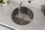Badeloft Lavabo Bajocubierta de Acero Inoxidable ES-UB-01-M