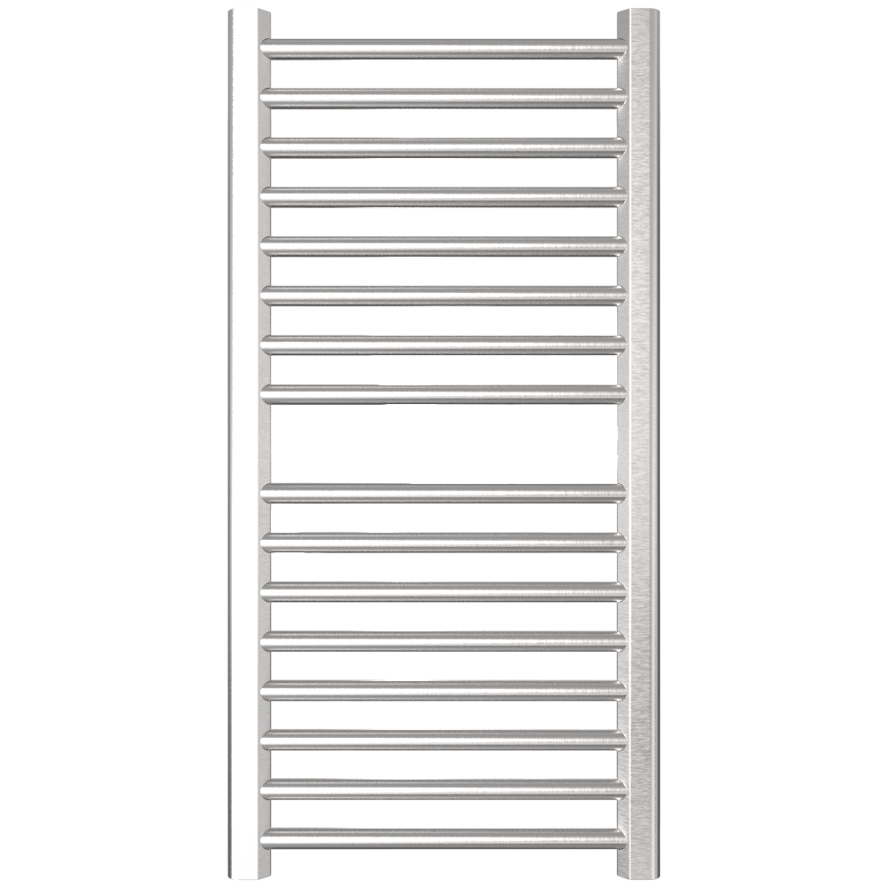 Sirio S2142 Toallero Calefactor Cableado en Níquel Satinado