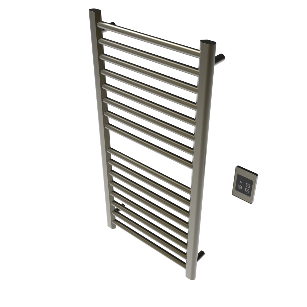 Sirio S2142 Toallero Calefactor Cableado en Níquel Satinado