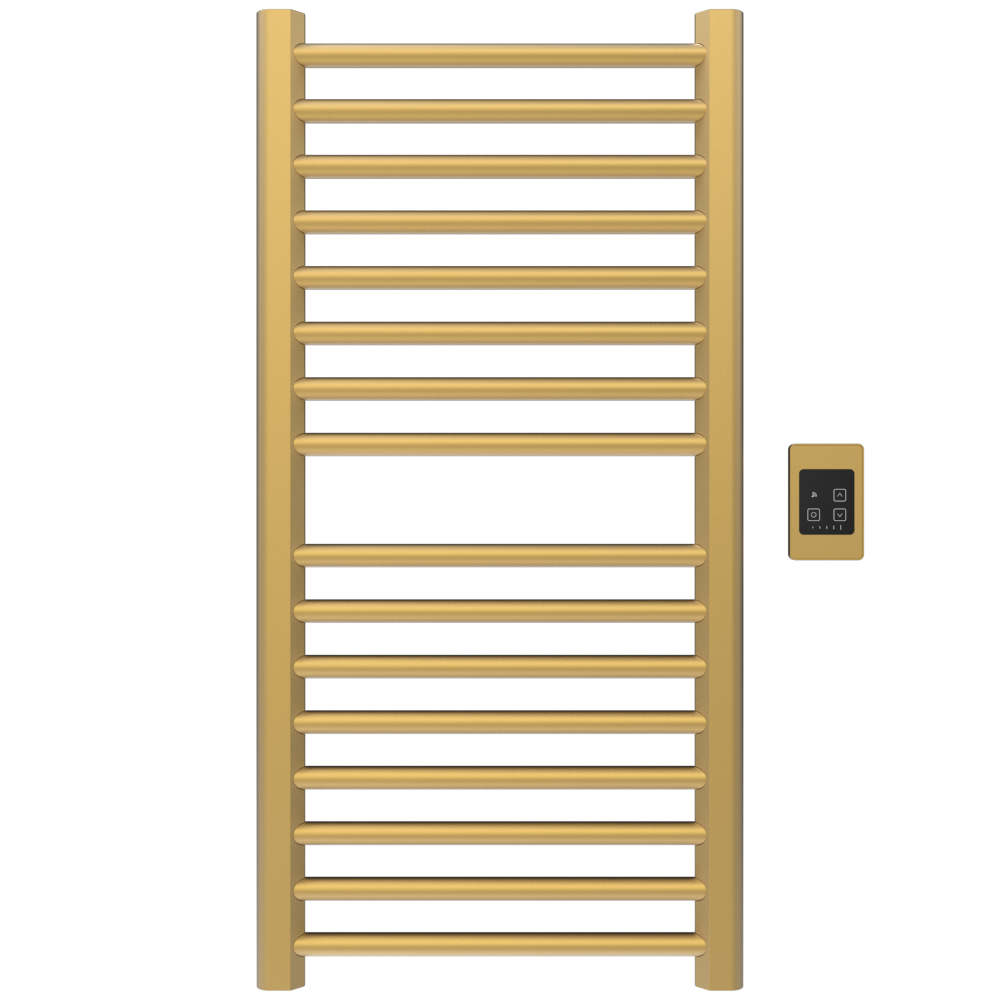 Sirio S2142 Toallero Calefactor Cableado en Níquel Satinado