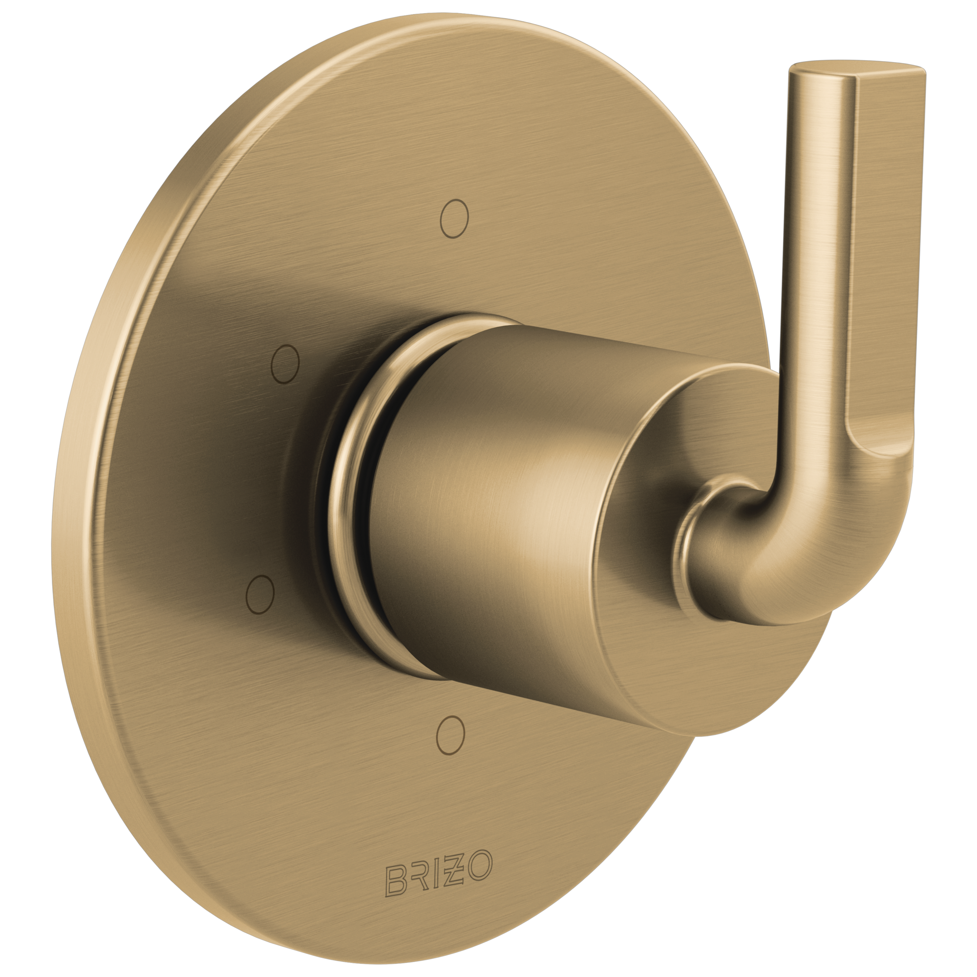 Brizo Litze Trim de Desviador de 6 Funciones — Oro Luxe — Palanca Notch
