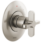Brizo Odin Trim de Válvula de Presión Balanceada — Níquel Cepillado — Cruceta