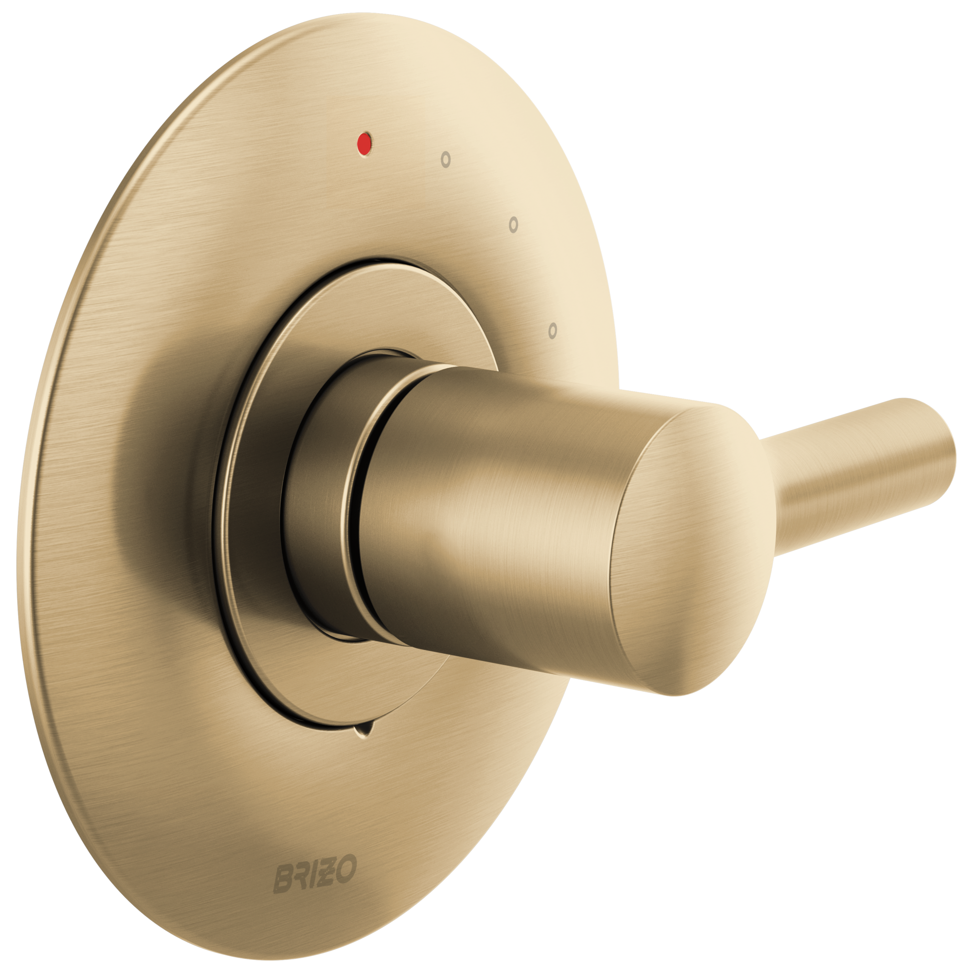 Brizo Odin Trim de Válvula de Presión Balanceada — Oro Luxe — Palanca