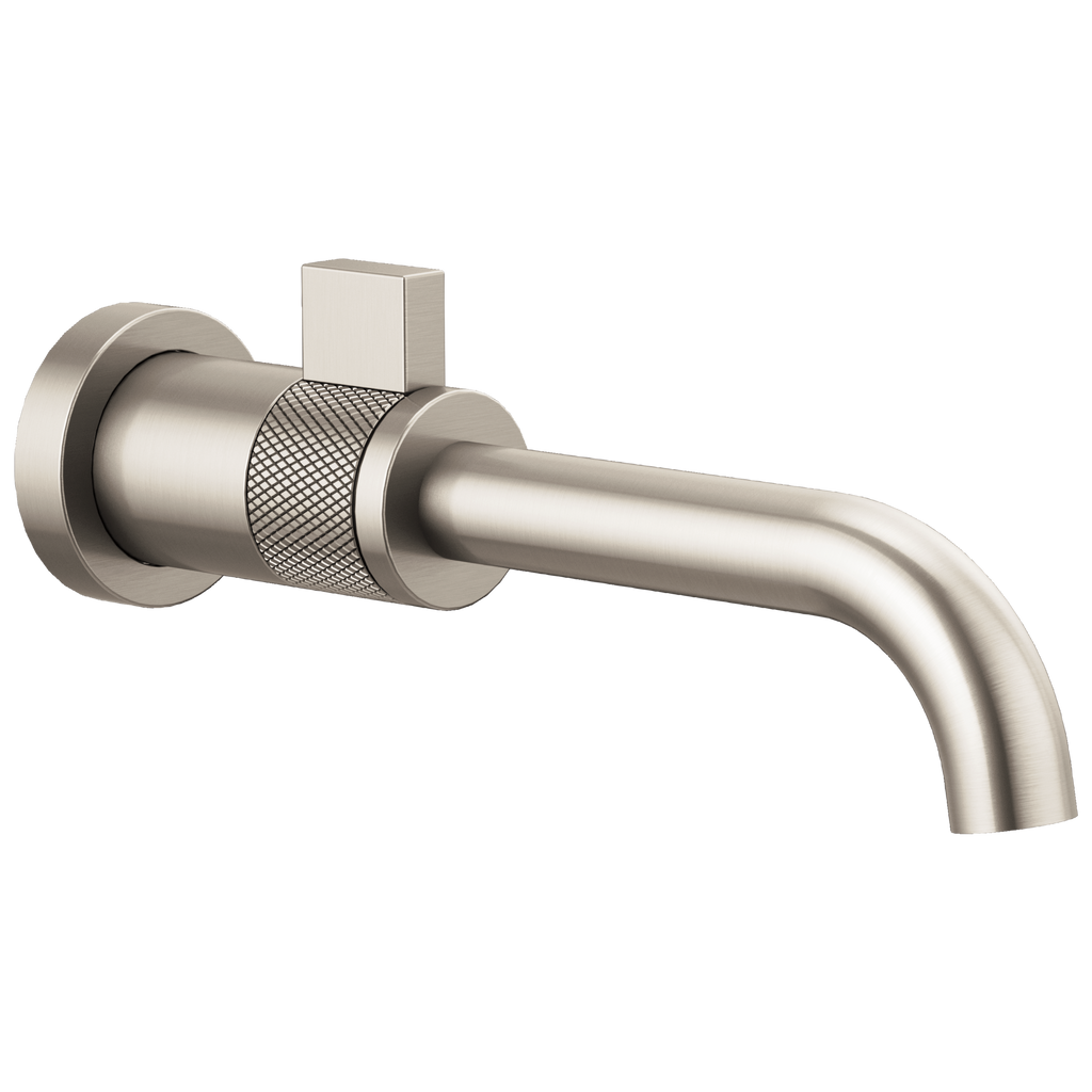 Brizo Litze Monomando de Pared para Lavabo — Níquel Luxe