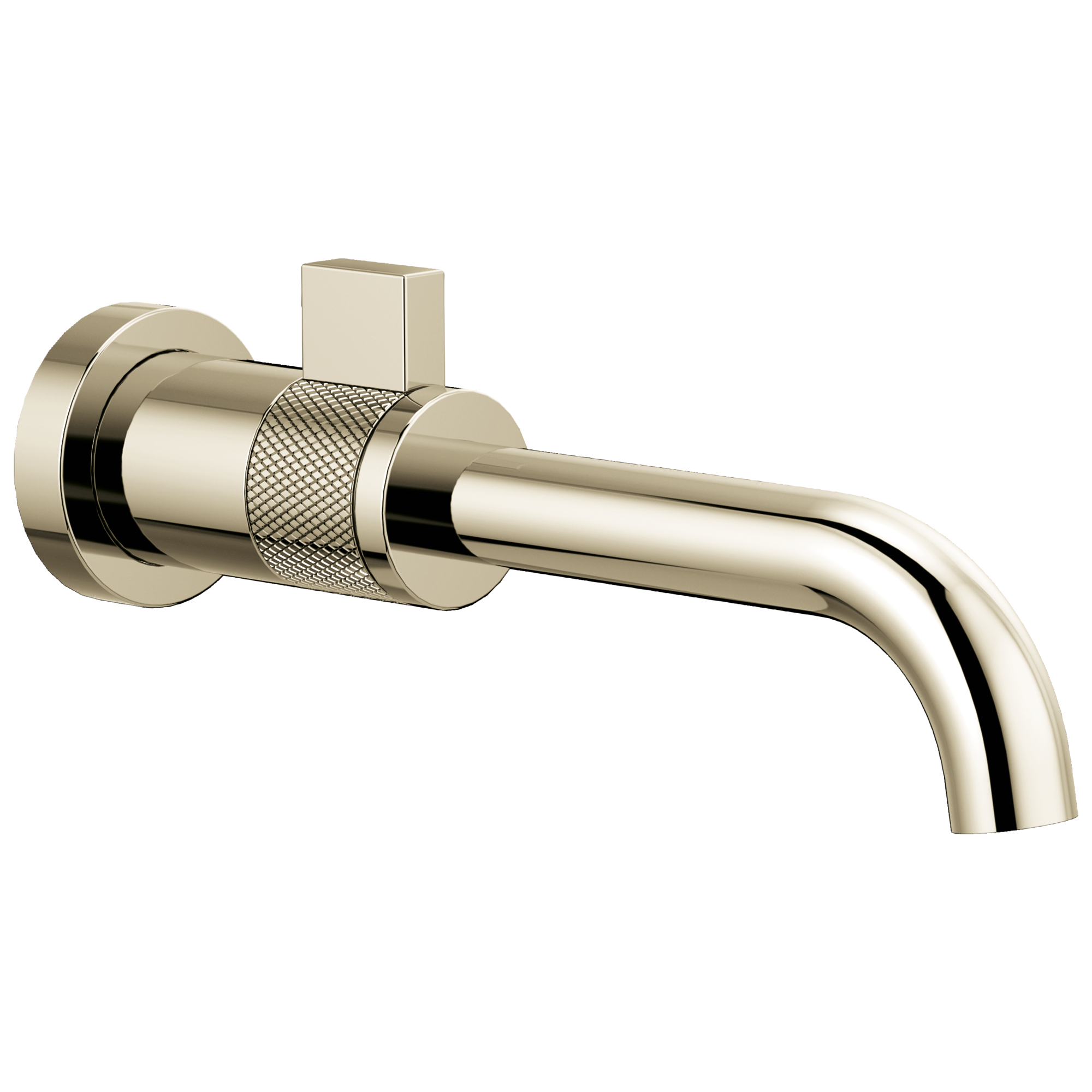 Brizo Litze Monomando de Pared para Lavabo — Níquel Pulido