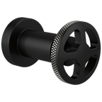 Brizo Litze Control de Volumen Sensori® — Manija Volante — Negro Mate / Acero Luxe