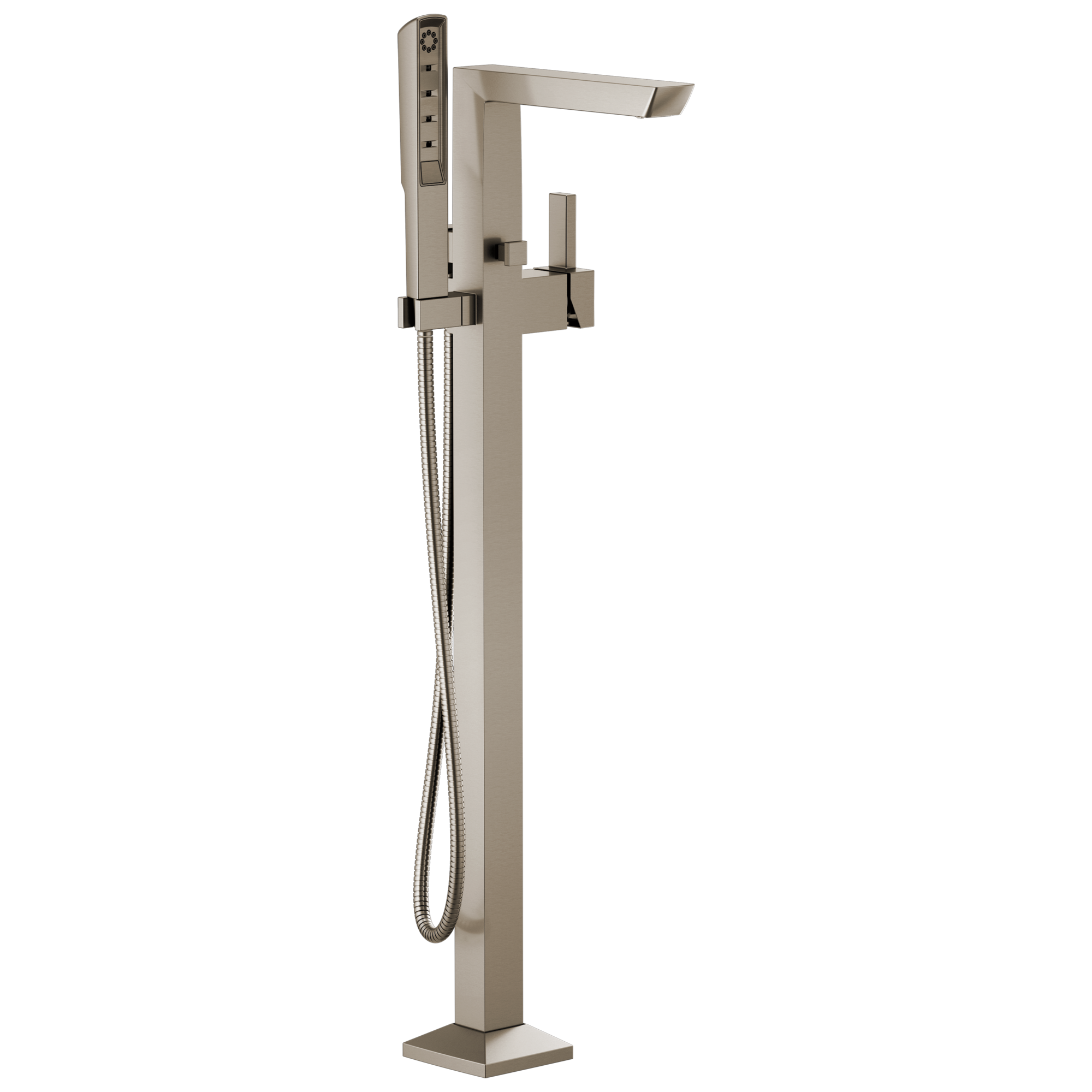 Brizo Vettis Llenador de Tina de Piso — Níquel Luxe