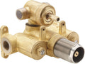 California Faucets Válvula Bruta Termostática StyleTherm® de 1/2" con Salida Doble No Compartida