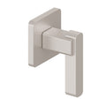 California Faucets San Elijo Llave de Pared o Cubierta - Base Cuadrada - Níquel Satinado