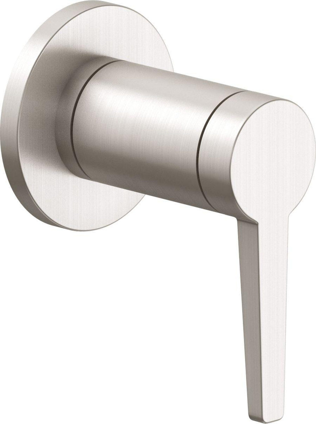 California Faucets D Street Llave de Pared o Cubierta - Palanca Plana - Níquel Satinado