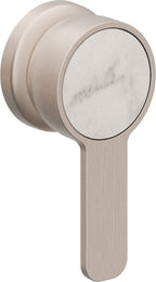 California Faucets Capitola Llave de Pared o Cubierta - Palanca - Níquel Satinado