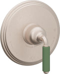 California Faucets Del Mar Traditional Llenador de Tina de Montaje en Pared - Pico en Arco - Níquel Satinado