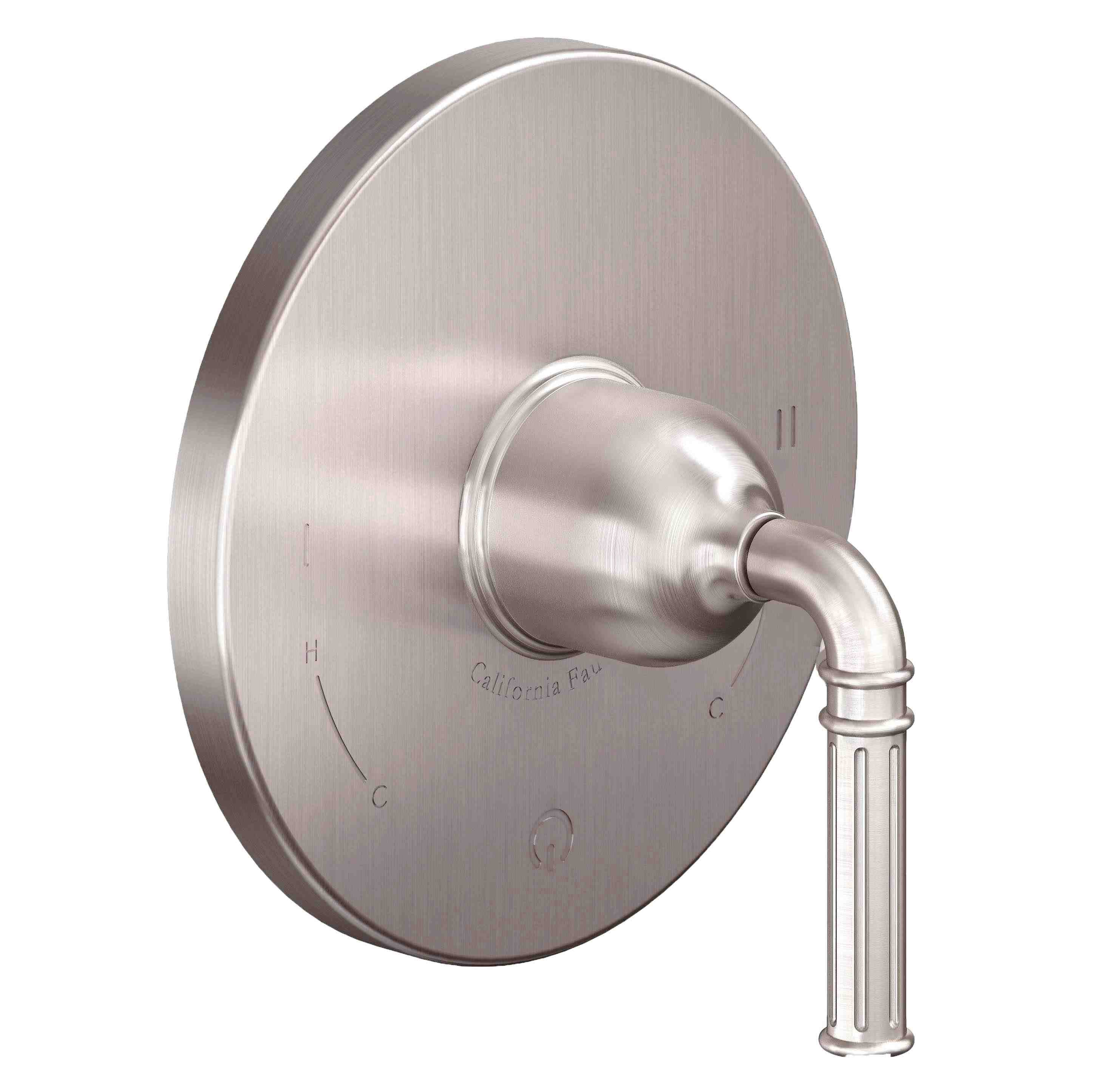California Faucets Trousdale Balance de Presión Doble - Níquel Satinado