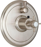 California Faucets Cardiff StyleTherm con Control de Volumen Individual - Placa Redonda