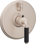 California Faucets Del Mar StyleTherm con Control de Volumen Individual - Palanca Art Deco - Níquel Satinado
