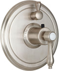 California Faucets Salinas StyleTherm con Control de Volumen Individual - Placa Redonda