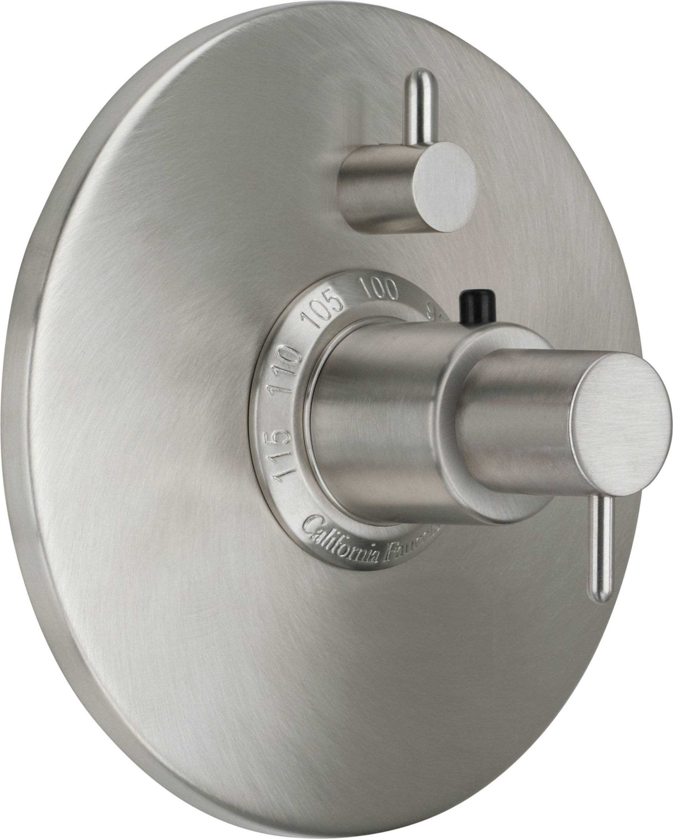 California Faucets Avalon Juego de StyleTherm con Control de Volumen Sencillo Solamente