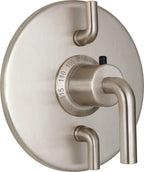 California Faucets Tamalpais Juego de StyleTherm con Control de Volumen Doble Solamente