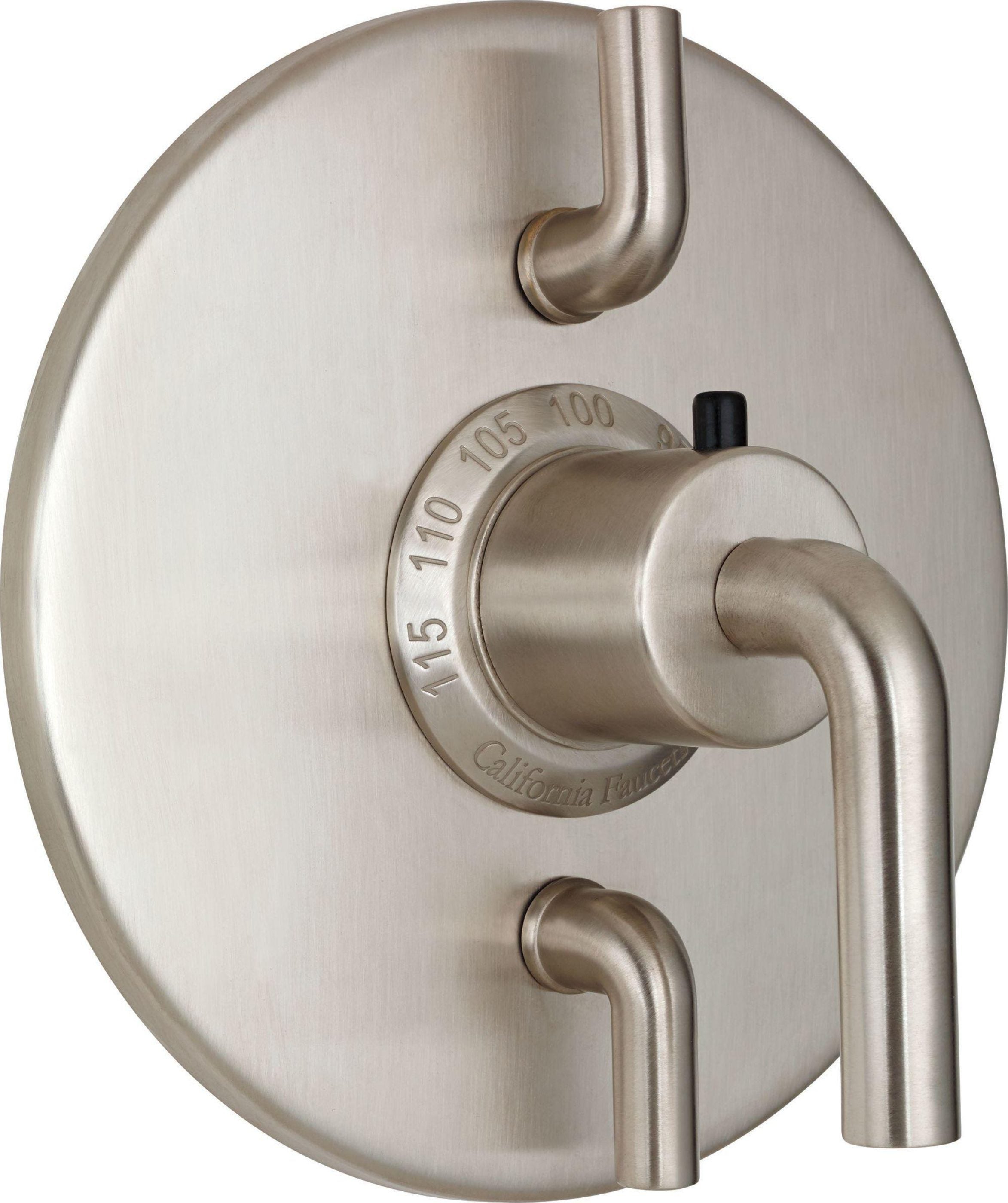 California Faucets Tamalpais Juego de StyleTherm con Control de Volumen Doble Solamente