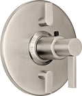 California Faucets Bel Canto StyleTherm con Control de Volumen Doble - Placa Redonda