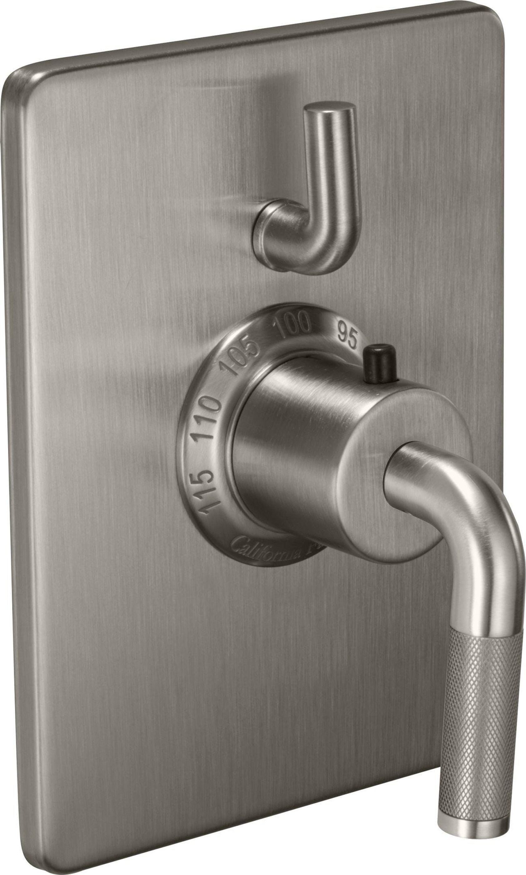 California Faucets Descanso StyleTherm con Control de Volumen Individual - Palanca Moleteada