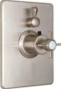 California Faucets Cardiff StyleTherm con Control de Volumen Individual - Placa Rectangular
