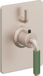 California Faucets Cayucos StyleTherm con Control de Volumen Individual - Níquel Satinado