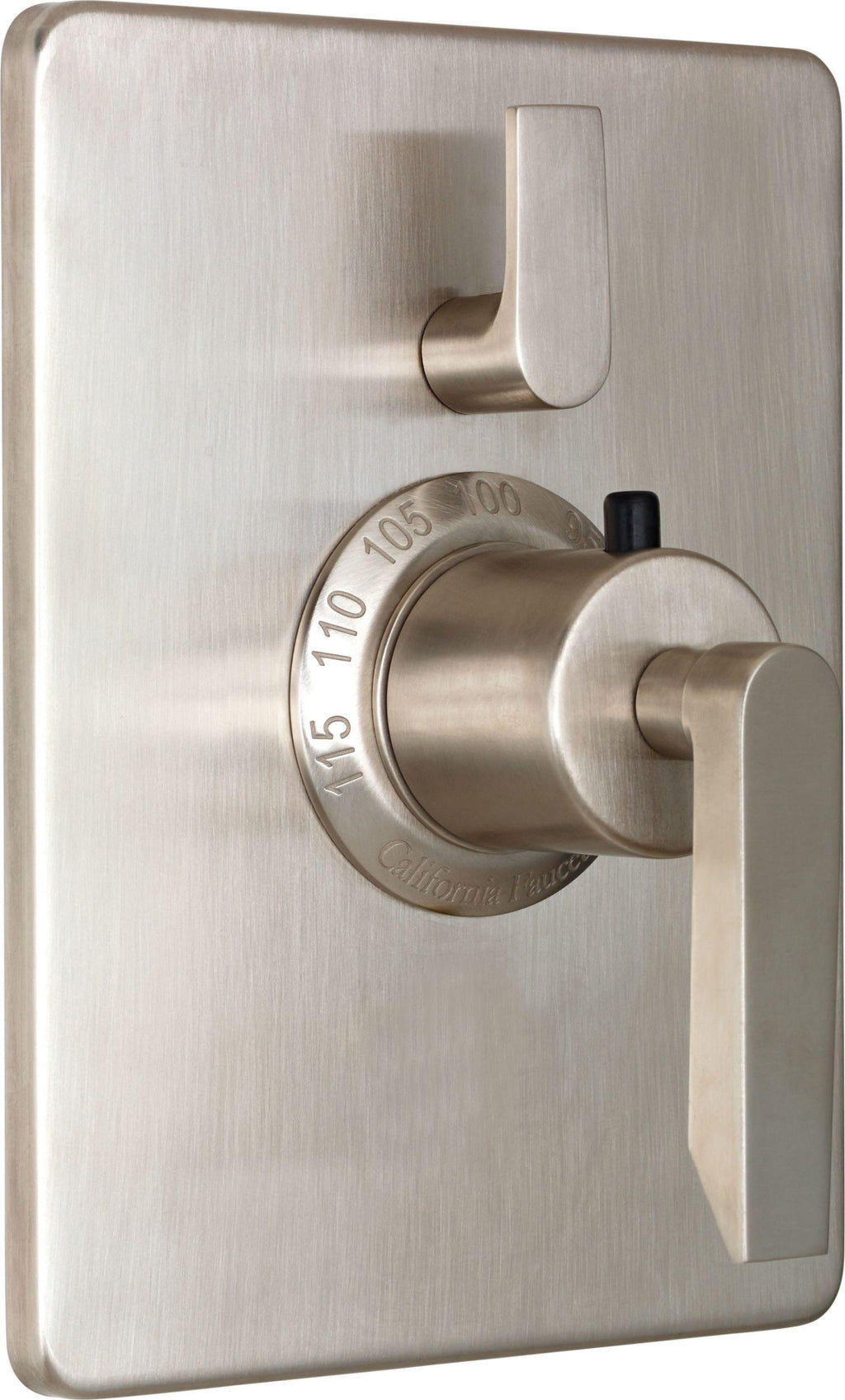California Faucets Rincon Bay StyleTherm con Control de Volumen Individual - Placa Rectangular