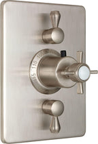 California Faucets Cardiff StyleTherm con Control de Volumen Doble - Placa Rectangular