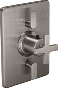 California Faucets Rincon Bay StyleTherm con Control de Volumen Doble - Placa Rectangular