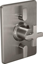 California Faucets Rincon Bay StyleTherm con Control de Volumen Doble - Placa Rectangular