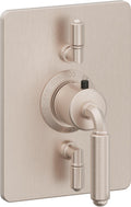 California Faucets Del Mar StyleTherm con Control de Volumen Doble - Níquel Satinado