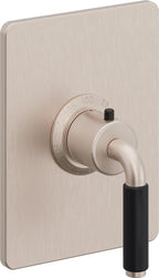 California Faucets Cayucos StyleTherm Termostático de 3/4" - Palanca Art Deco - Níquel Satinado