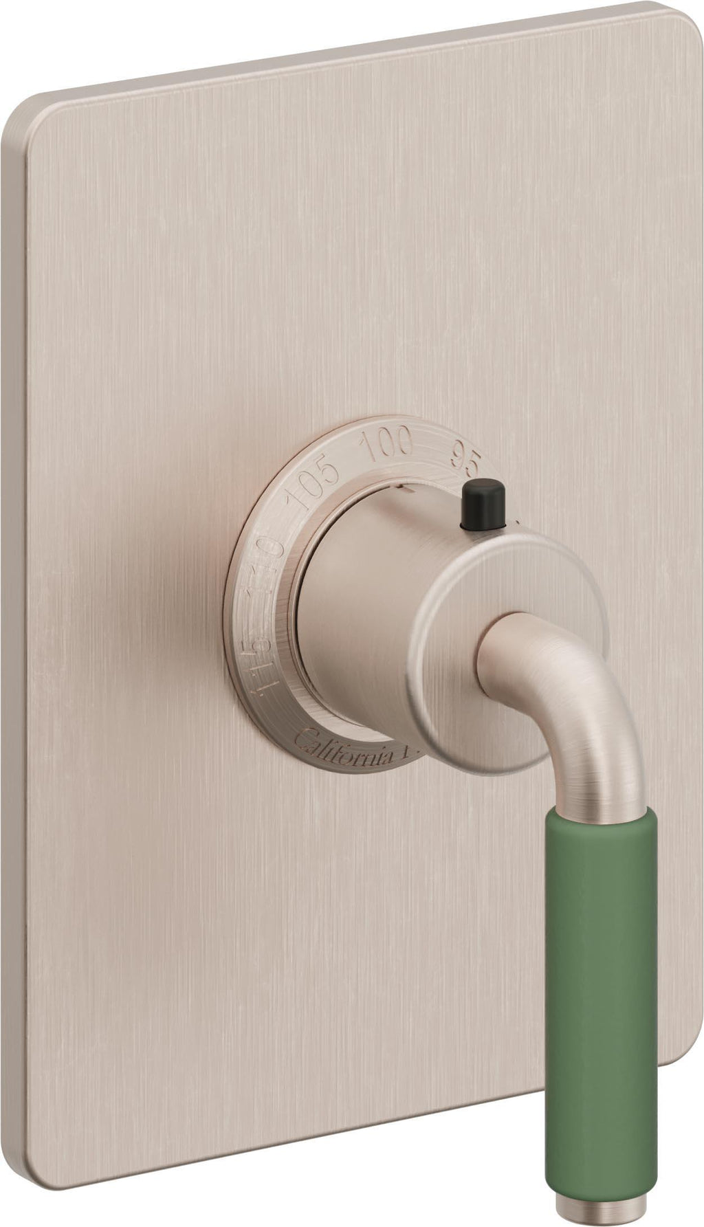 California Faucets Cayucos StyleTherm Termostático de 3/4" - Níquel Satinado