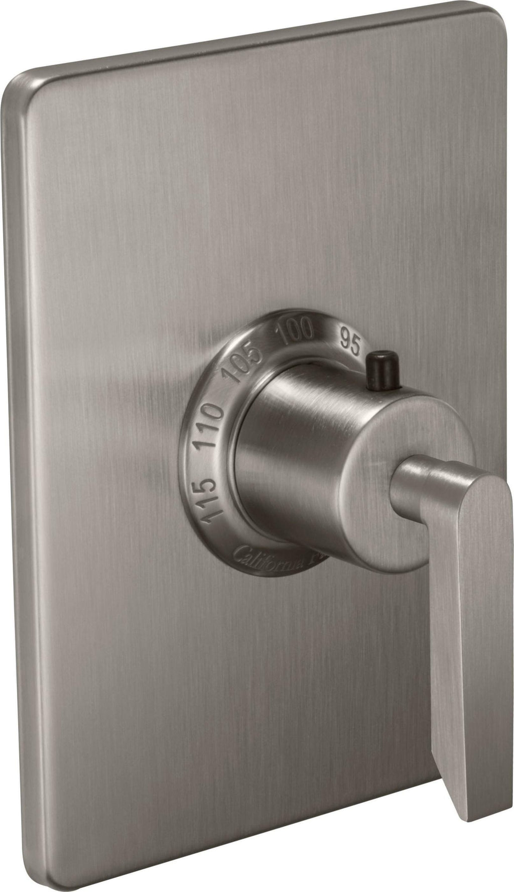 California Faucets Rincon Bay StyleTherm Termostático de 3/4" - Placa Rectangular