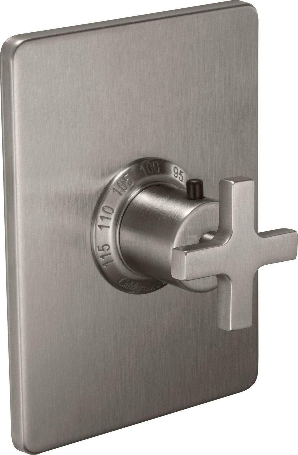 California Faucets Rincon Bay StyleTherm Termostático de 3/4" - Placa Rectangular