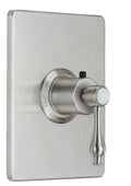 California Faucets Salinas StyleTherm Termostático de 3/4" - Placa Rectangular - Níquel Satinado