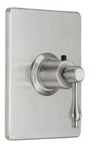 California Faucets Salinas StyleTherm Termostático de 3/4" - Placa Rectangular - Níquel Satinado