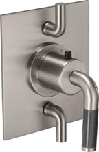 California Faucets Descanso StyleTherm con Control de Volumen Doble - Palanca de Fibra de Carbono